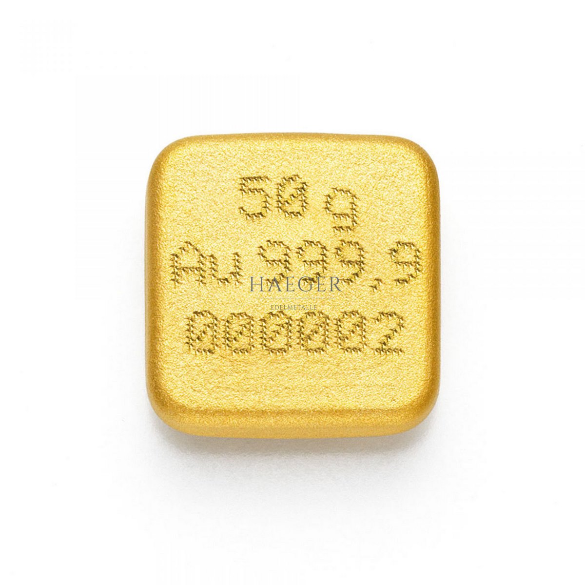 50 g C. Hafner Goldbarren Neuware