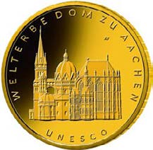 100-Euro-Goldmünze 2012 "UNESCO Welterbe – Dom zu Aachen"